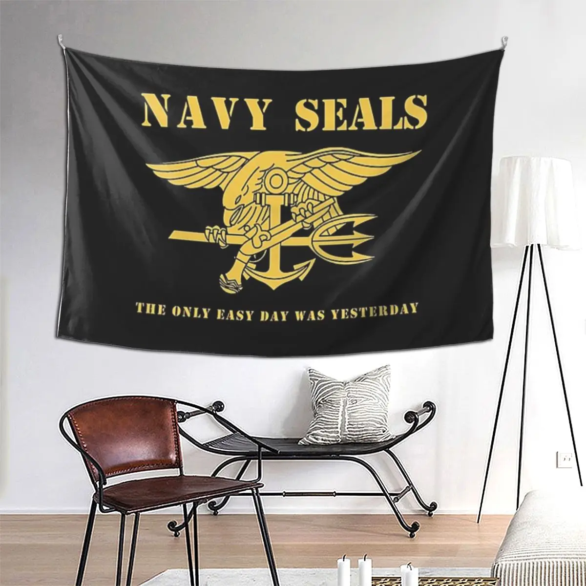 

USA Navy SEALs Tapestry Hippie Wall Hanging Aesthetic Home Decoration Tapestries for Living Room Bedroom Dorm Room