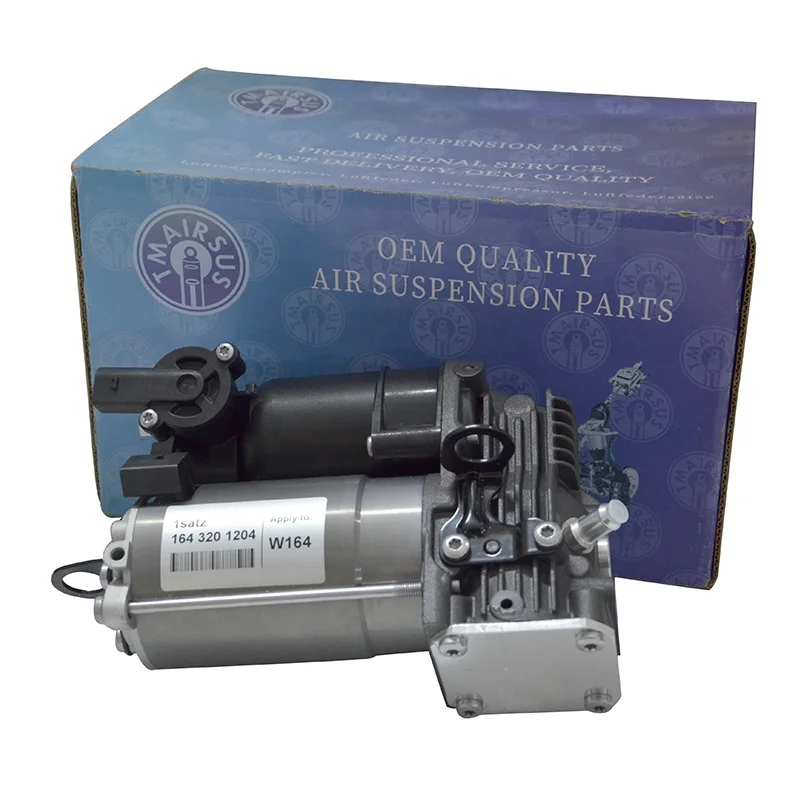 X164 W164 1643201204 1643200304 For GL ML-Class W164 Air Suspension Compressor Air Ride Pump New