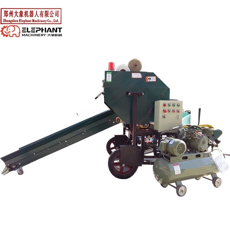 Hay Silage Round Baler Wrapper Machine Silage Packing Machine Hay Baler And Wrapper Supplier
