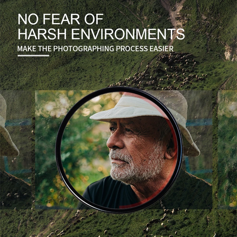 7 MRCUV MRC UV สำหรับเลนส์กล้อง Ultra Slim เลนส์หลายเคลือบป้องกัน46มม./49/52/58มม./62/67/72/77/82มม.