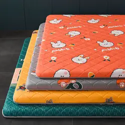 Tatami Mattress Sleeping Pad Student Cartoon Dormitory Sponge Double Mattress Futon Floor Mat Mattress Topper  for Renting Bed