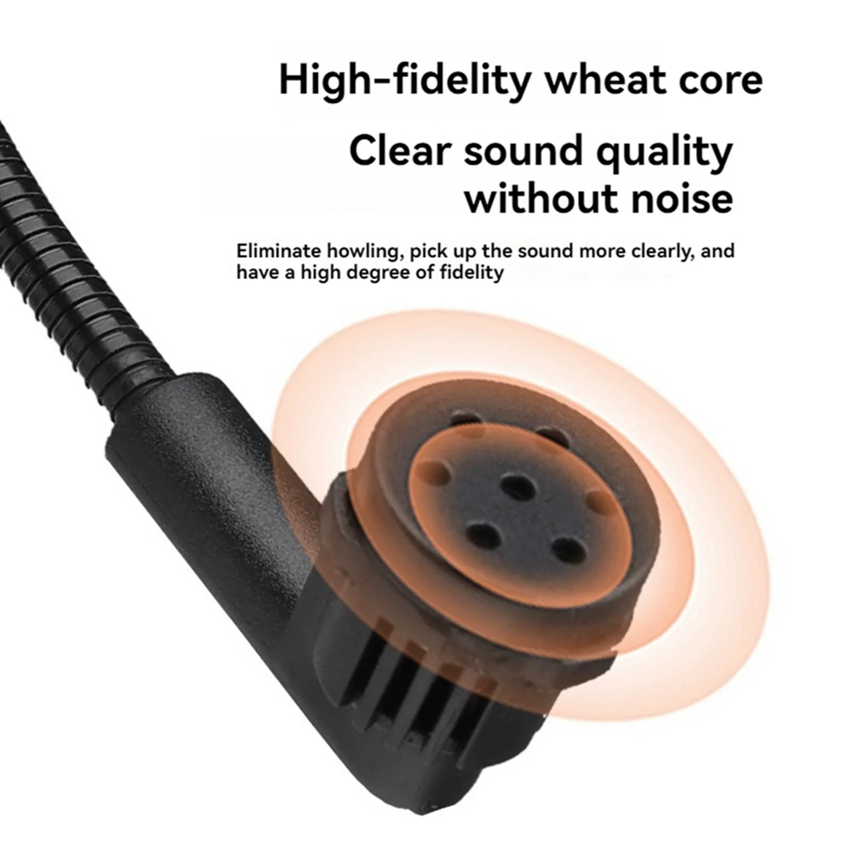 B17CCC Violin Wireless Microphone Musical Instrument Microphone Stage Performance Audio Receiver and Transmitter Short Clip