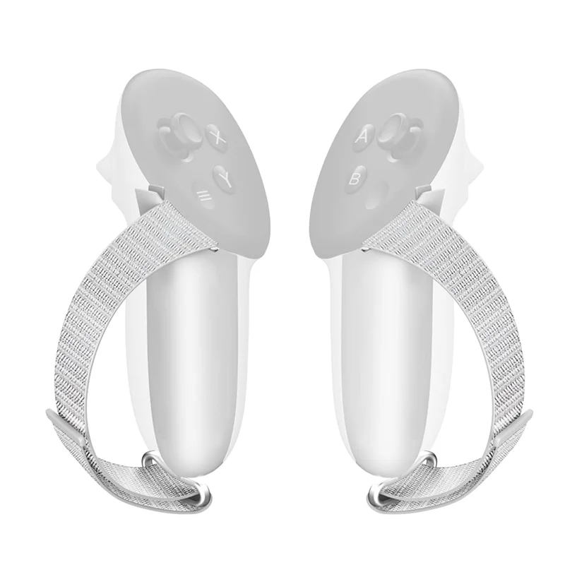 غطاء مقبض وحدة التحكم بأداء مستقر متوافق مع Meta Quest 3S/Quest 3، أشرطة مفصل قابلة للتعديل تناسب معظم الوصول إلى الأيدي