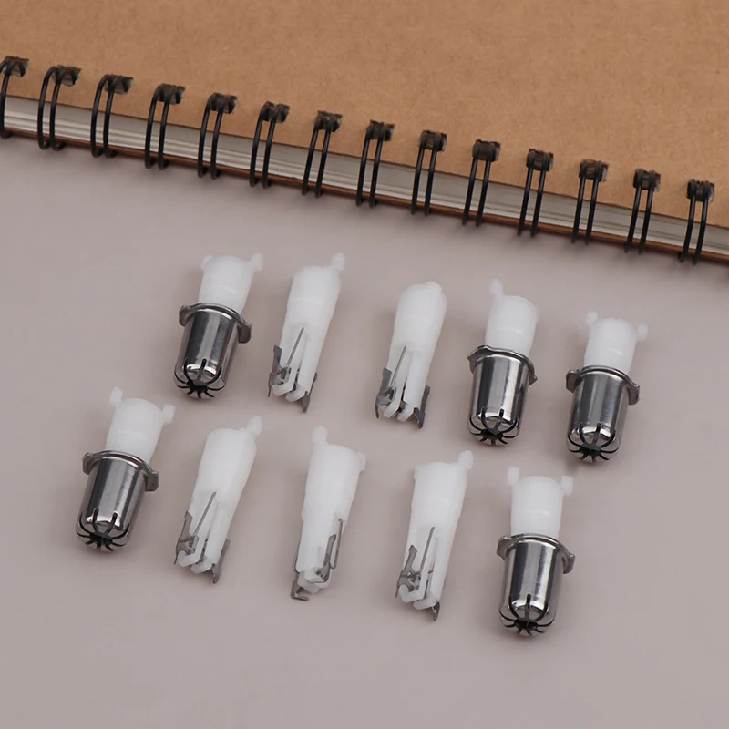 New 5PCS 22mm Nose Trimmer Heads Nose Hair Cutter Replacement Head 3-in-1 Shaver Black&White For Nose Clean Accessories