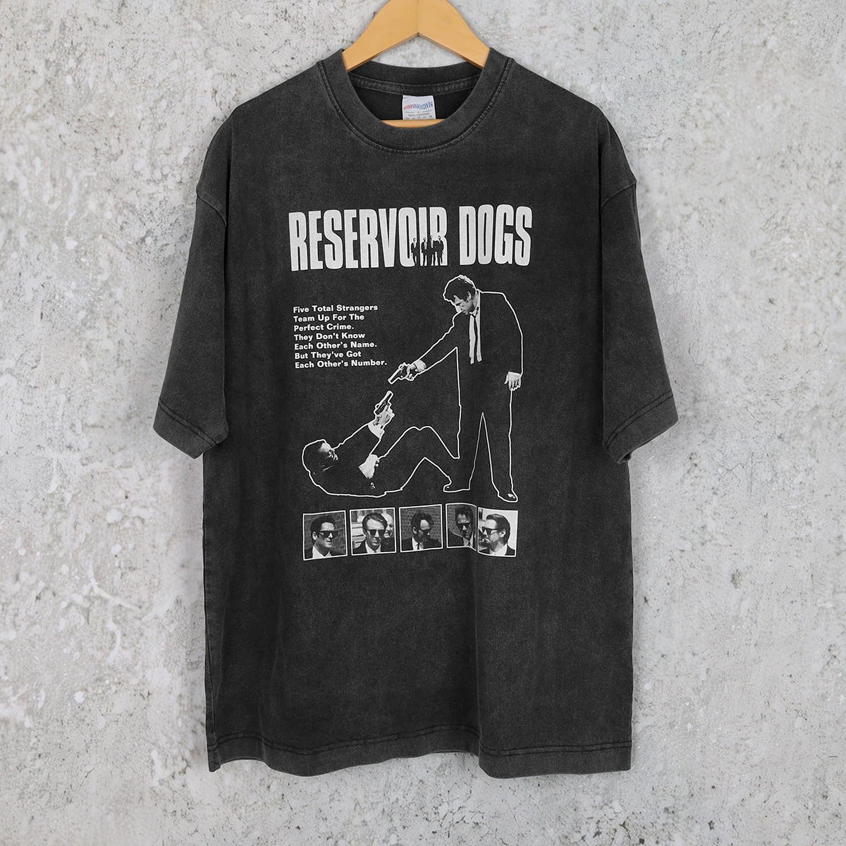 Camiseta Reservoir Dogs película Quentin Tarantino Pulp Fiction The Hateful Eight Scarface Taxi Driver Camisa de algodón para hombre