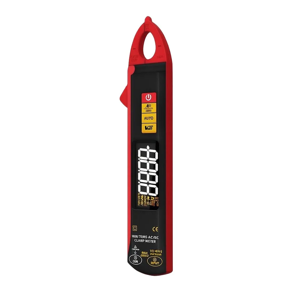For UX1 100A Clamp Meter with LCD Display Supporting AC/DC Voltage Current Resistance Frequency Duty Cycle and Temperature Tests