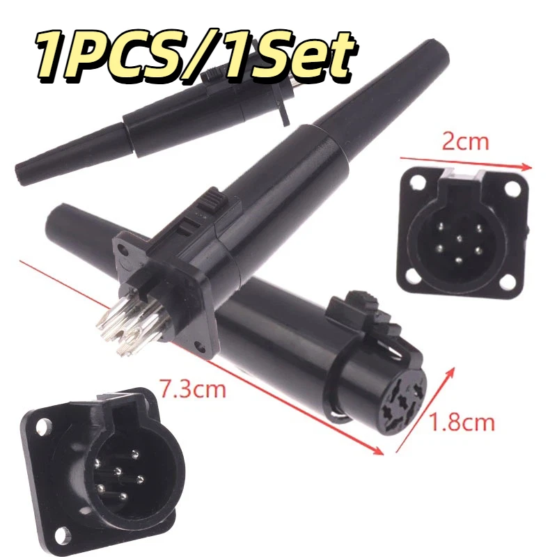 JB-C245 T210 Soldering Iron Station Dedicated 6-Core Plastic Plugs & Sockets DIY Repair Accessories