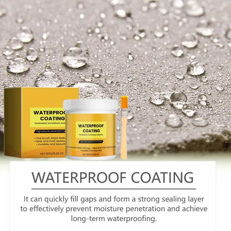 Invisible Waterproof Agent Clear Waterproof Glue Coating Sealant Eco-Friendly Anti-Leakage Agent For Kitchens Walls Bathrooms