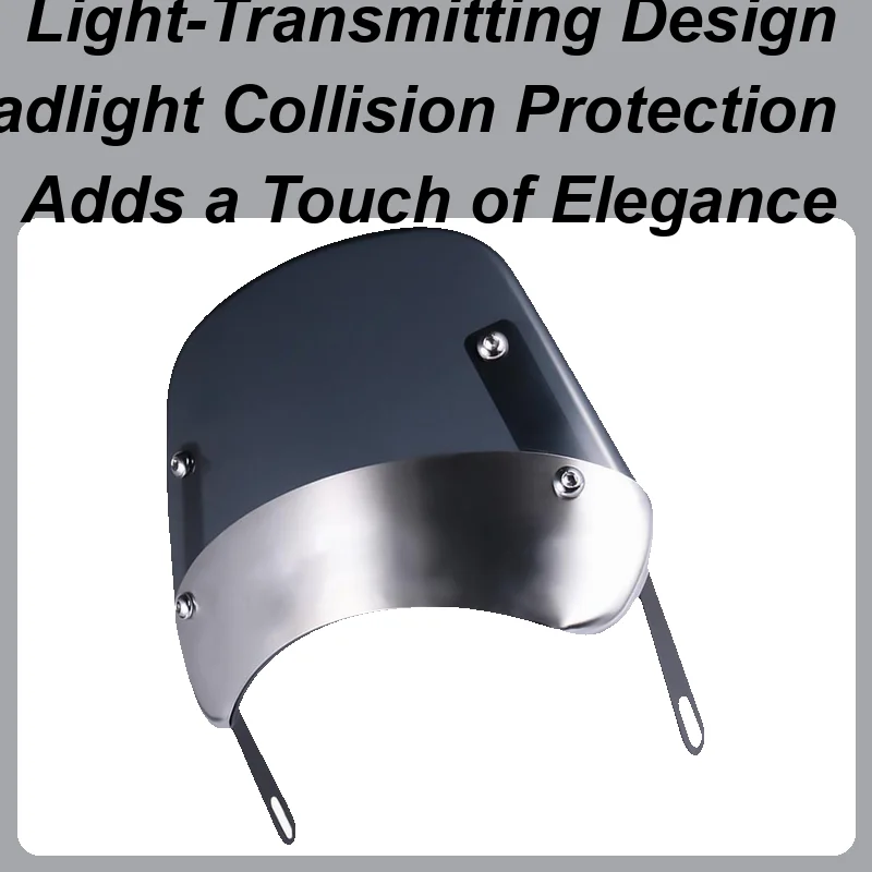 

Motorcycle Windshield Retro Motorcycle Handlebar Windshield Automotive Side Fairing For Women Men Family Friends Bobber