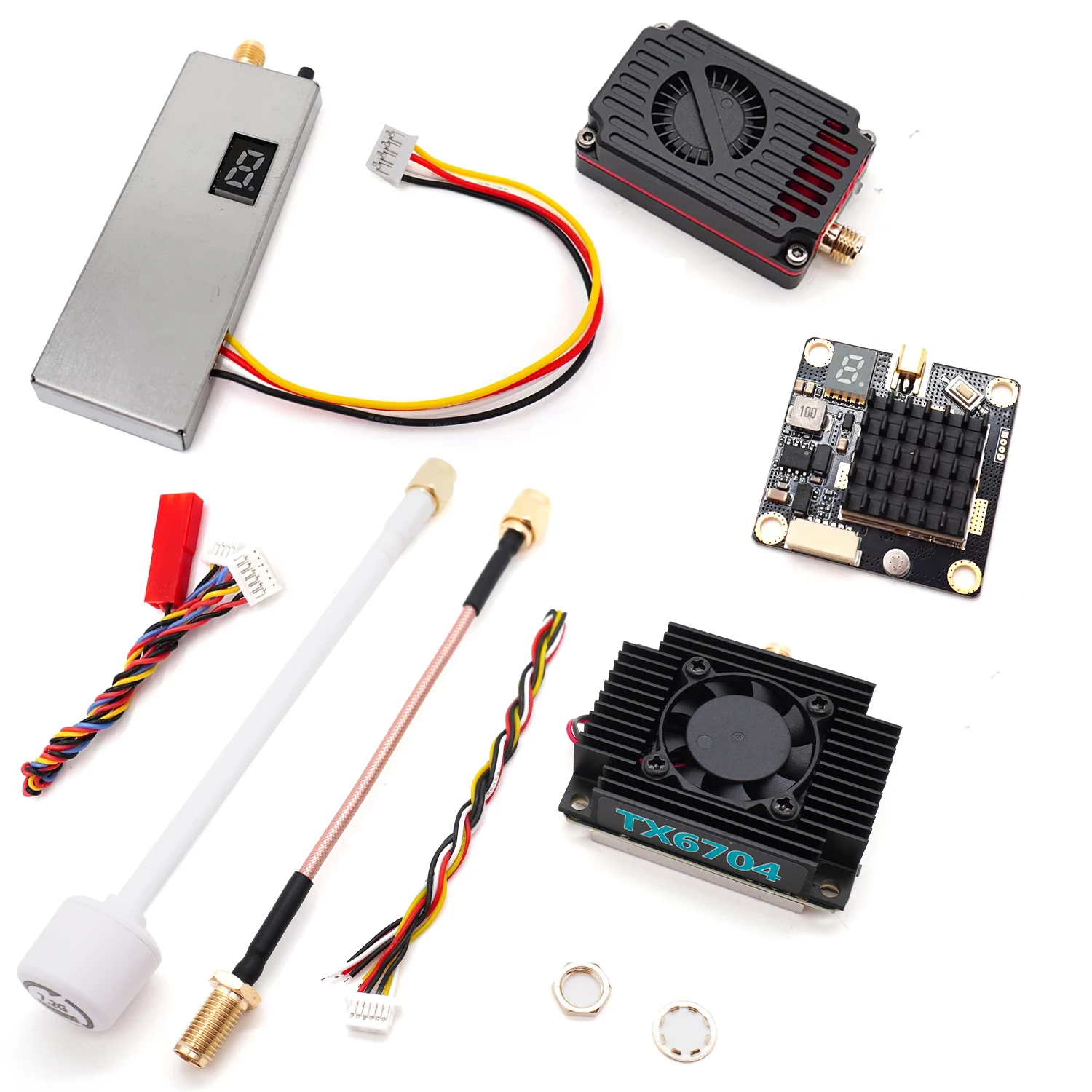 

YSIDO 7.4ГГц 4Вт TX6704 5.8ГГц 2Вт TX5820 3.3ГГц 4Вт TX334 1.2ГГц 1.6Вт VTX-передатчик с антенной для FPV-дронов и радиоуправляемых моделей с большой дальностью действия