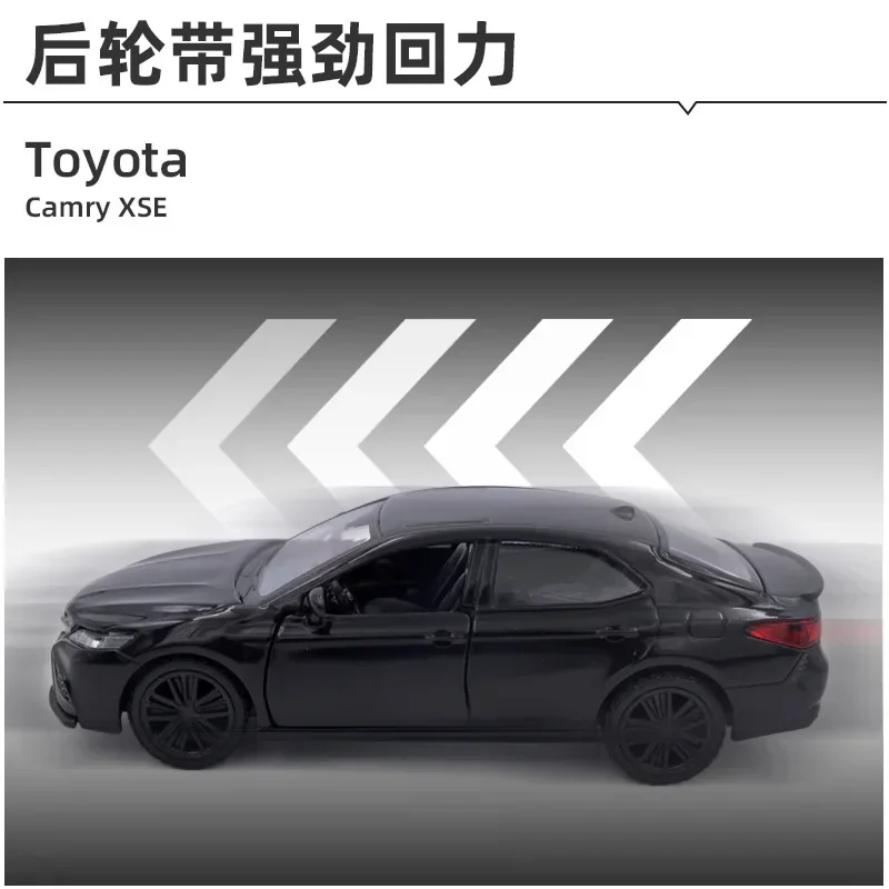 1: 36 Toyota Camry alloy car models, rebound collection, toy gifts