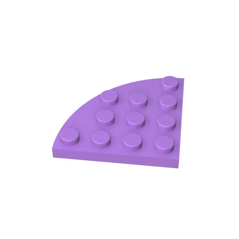 50 Stück 30565 Platte mit abgerundeten Ecken 4 x 4 Klassisches Baustein-Spielzeug Kompatibles Zubehör DIY MOC High-Tech-Geschenk – Detail 12