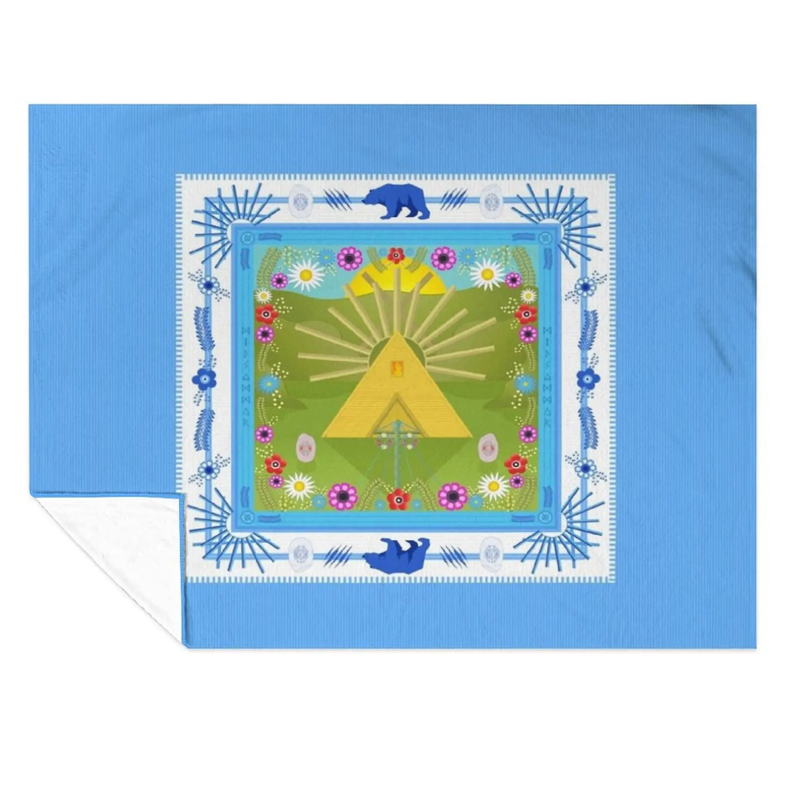 

MIDSOMMR Throw Blanket Furrys Summer Beddings Cute Blankets
