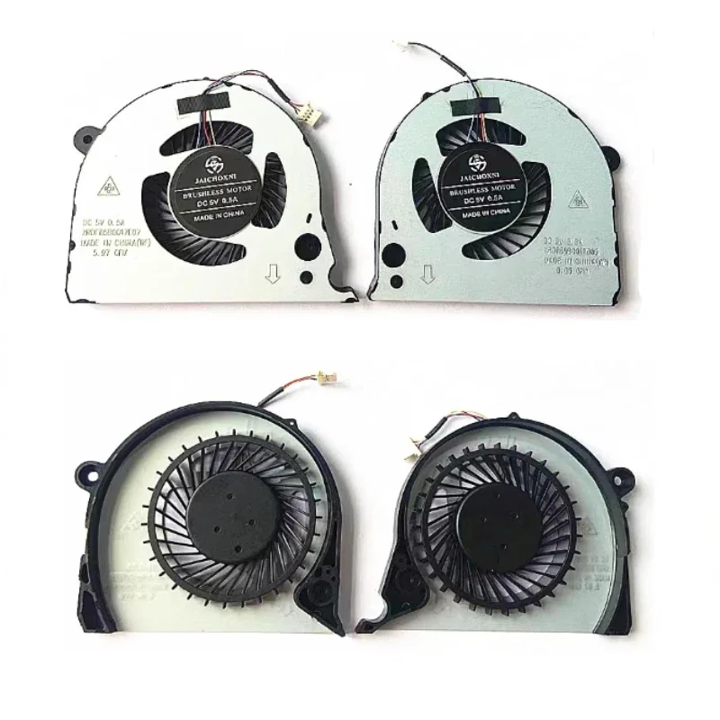 For Insprion7577 Cartridge G5-5587 7588 G7-7588 P72F P71F CPU+GPU DC 5V 0.5A Fan Accessories