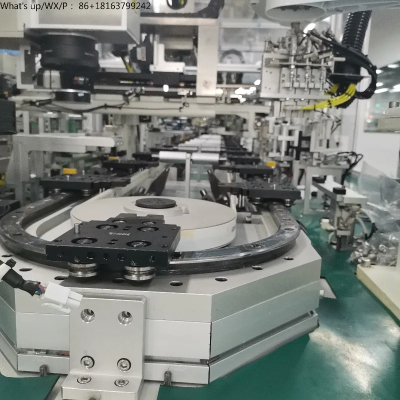Automatic Assembly Line System Curved Circular Motion Applica to Parts Conveying Conveyor Systems