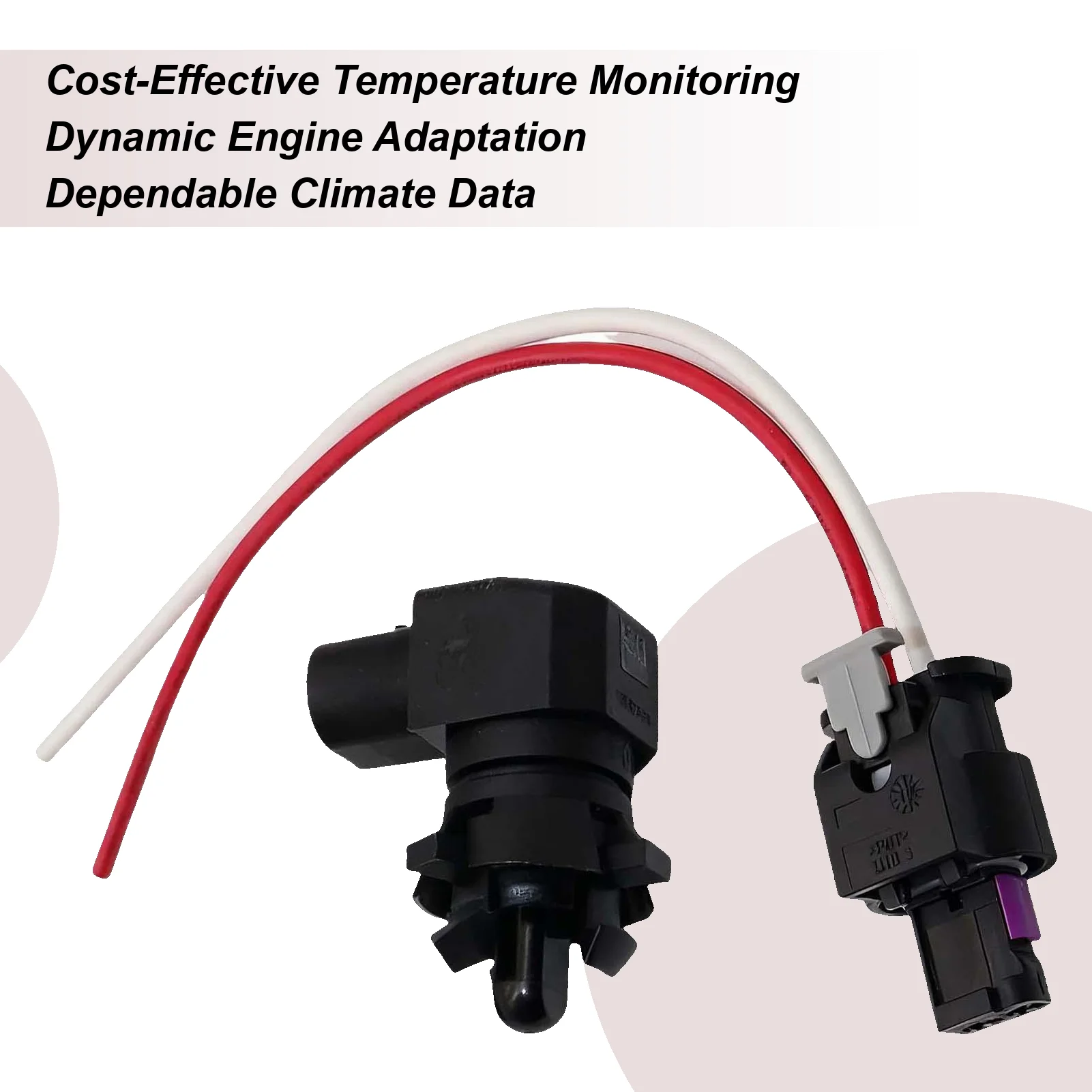 

Для Chevrolet Buick GM Cadillac датчик температуры окружающего воздуха встроенные сменные аксессуары в реальном времени внешний датчик температуры