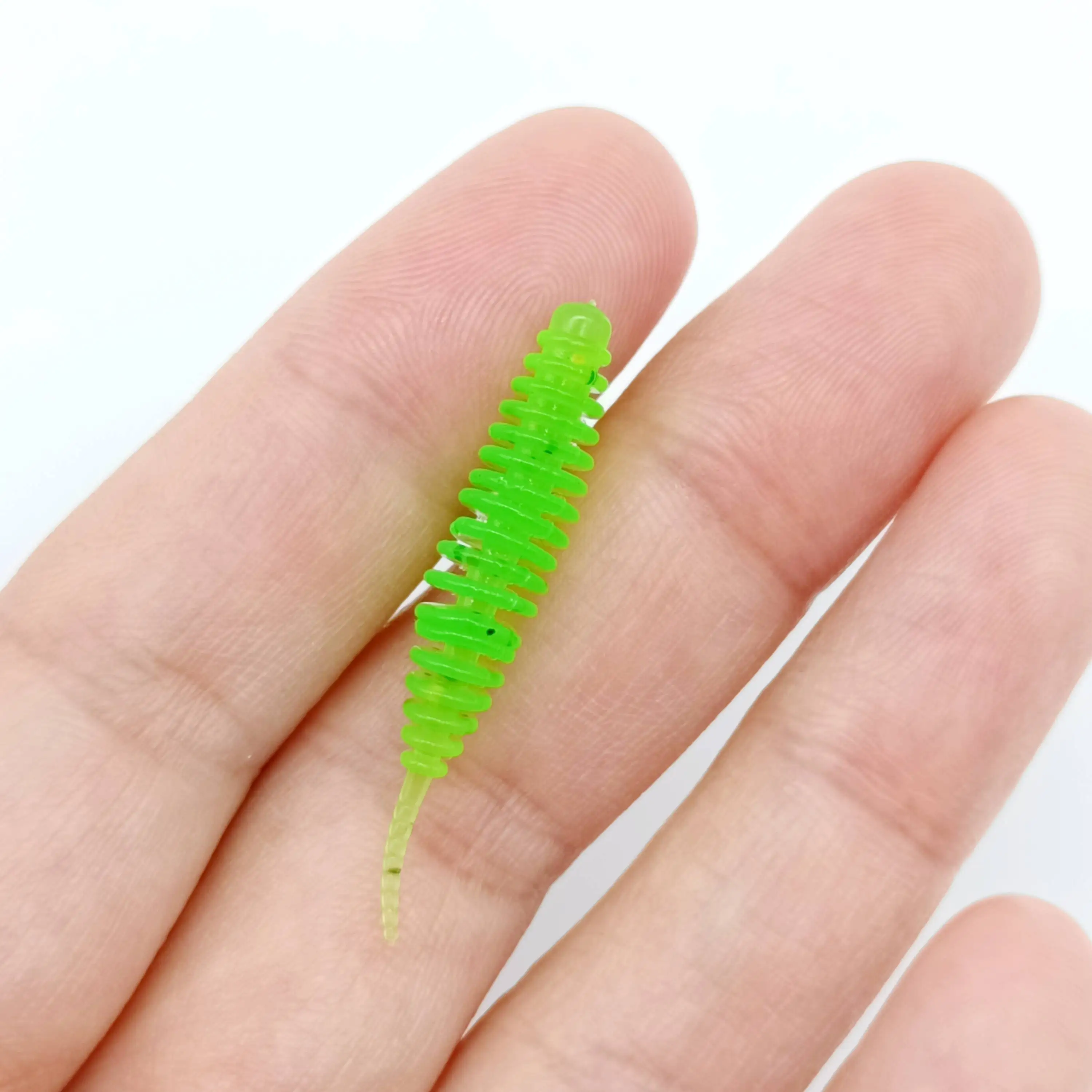 DUODUOYU Señuelos de vinilo suaves mini, cebo para carpa y lubina - imagen 2