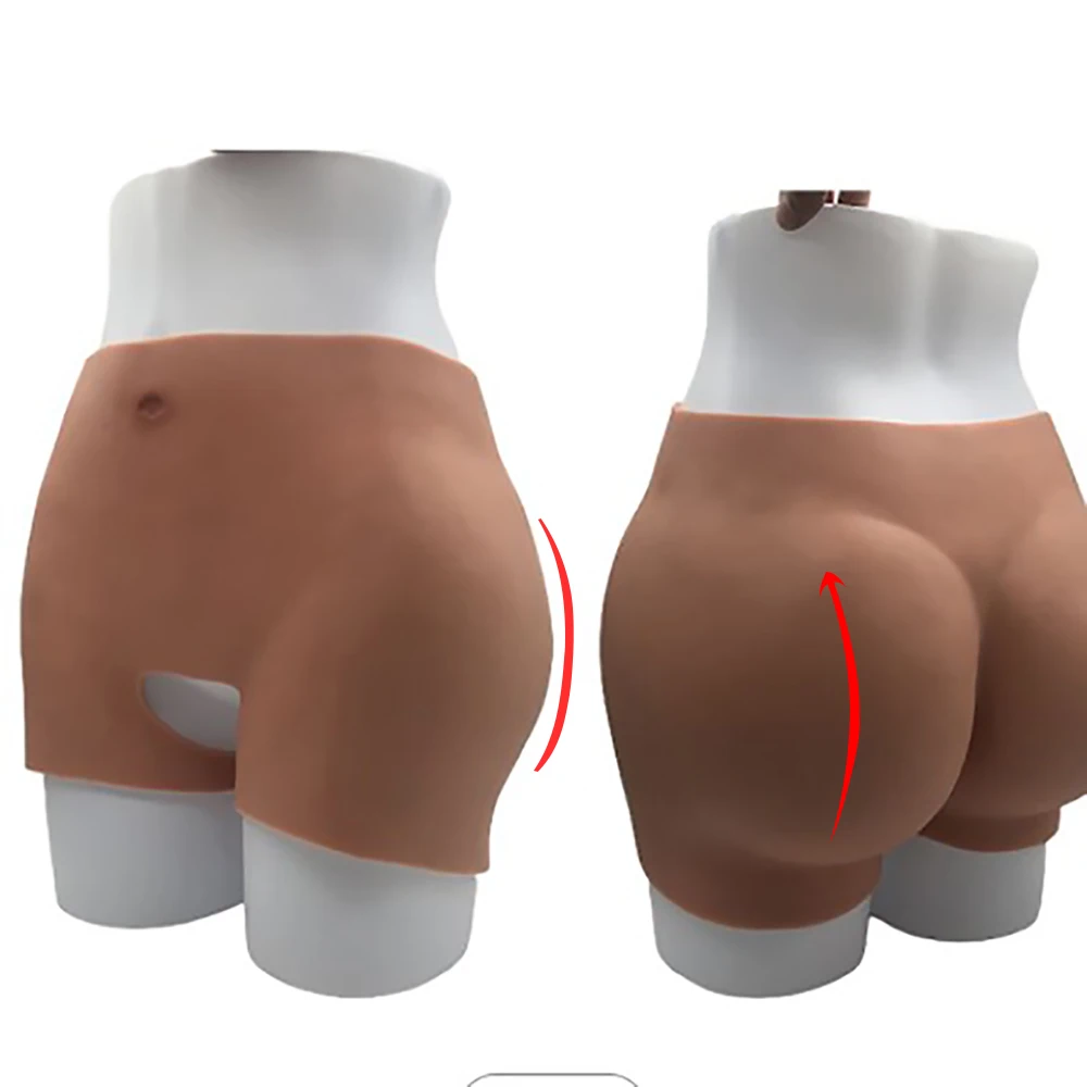 Silicone Big Butt Enhancing Shape Big 2.5Cm Hips And 3Cm Buttocks Padding Shaper Sexy Underwear For African Women Shapewear