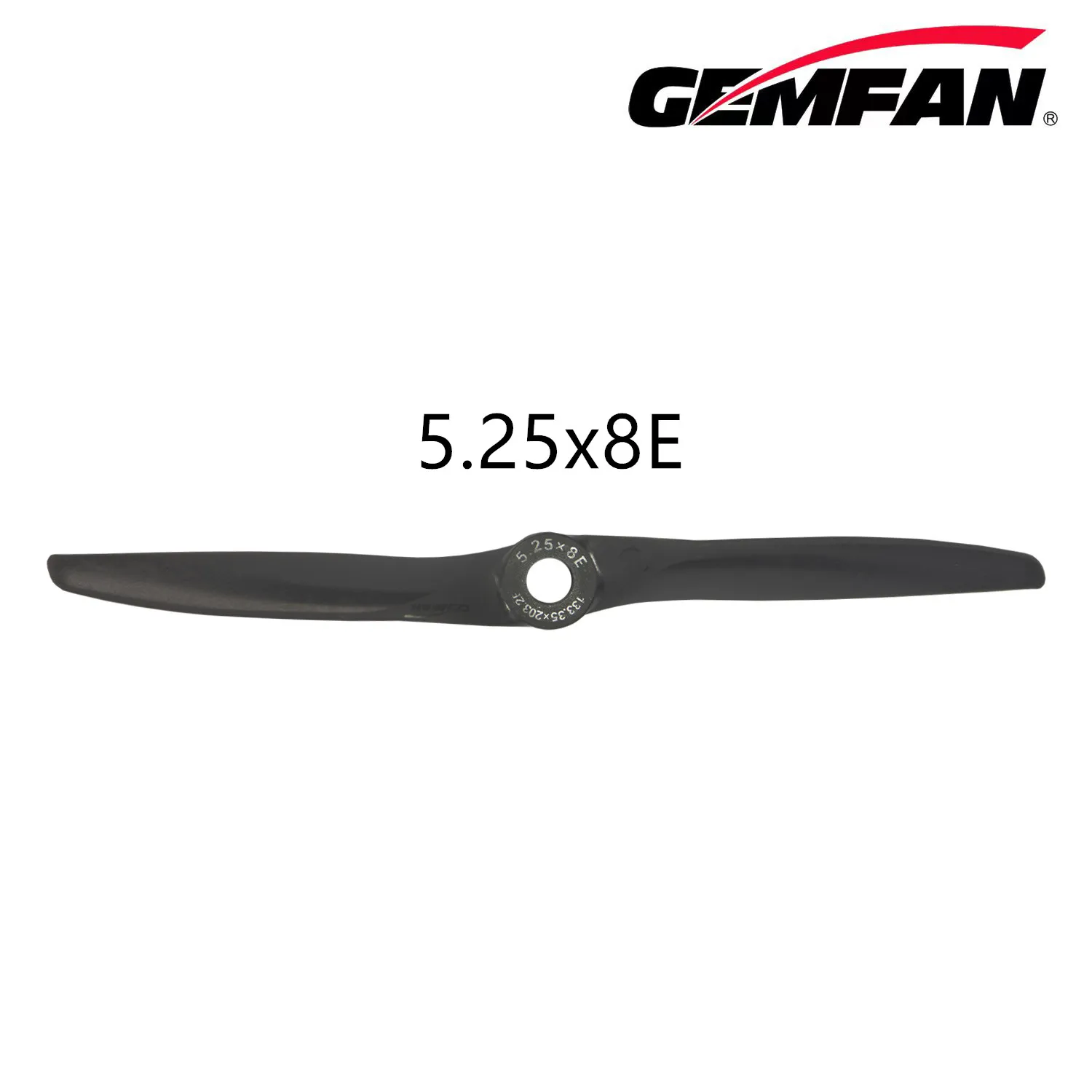 GEMFAN VORTEX Elektrischer Propeller 5" Multi-Größe 5.25x8/5x5/5x7.55.3X8E/5.3X8R Ausbalanciert & Langlebig für RC-Flugzeuge mit festem Flügel – Detail 3