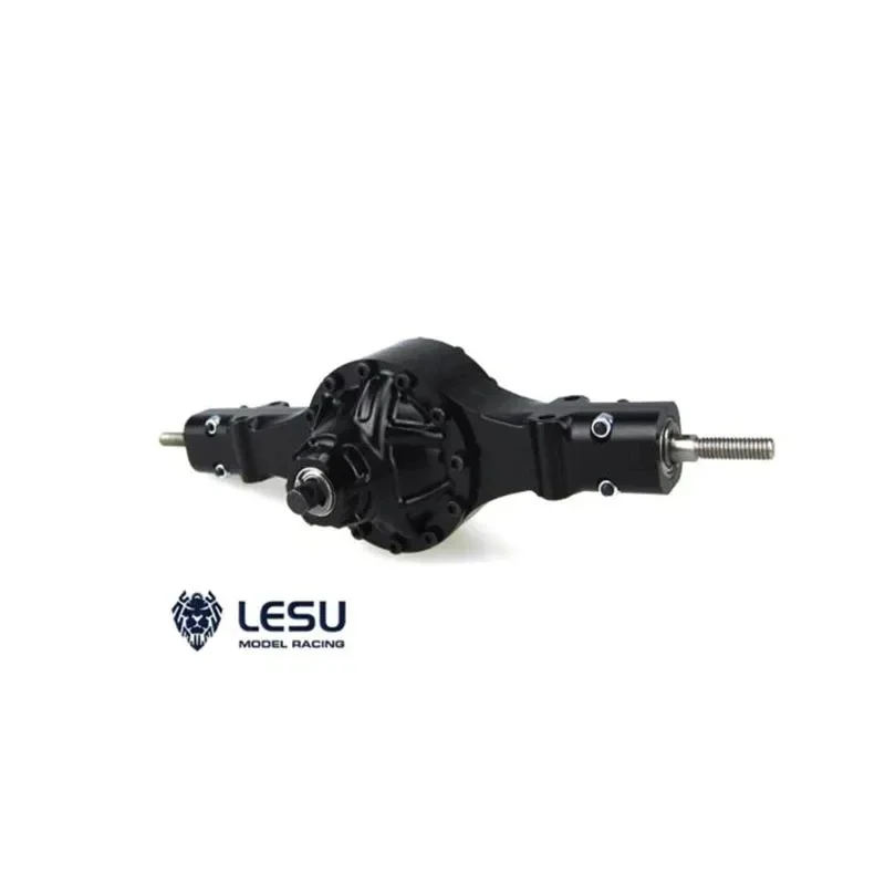 LESU 1/14 Metal Rear Axle Differential Speed RC Accessories for Tamiya Model RC Tractor Truck Car Q-9021 DIY Toy Spare Part