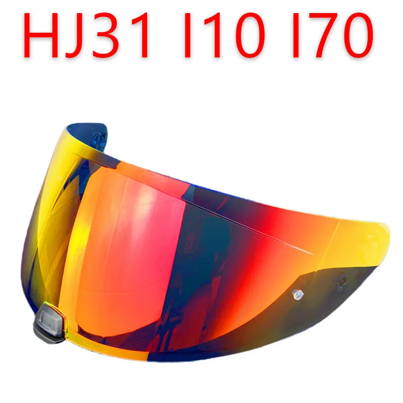 

I70 Helmet Face Shield for HJC HJ31 I10 I70 Electroplated High Toughness High Strength Windproof Dustproof Visiere Casque Moto