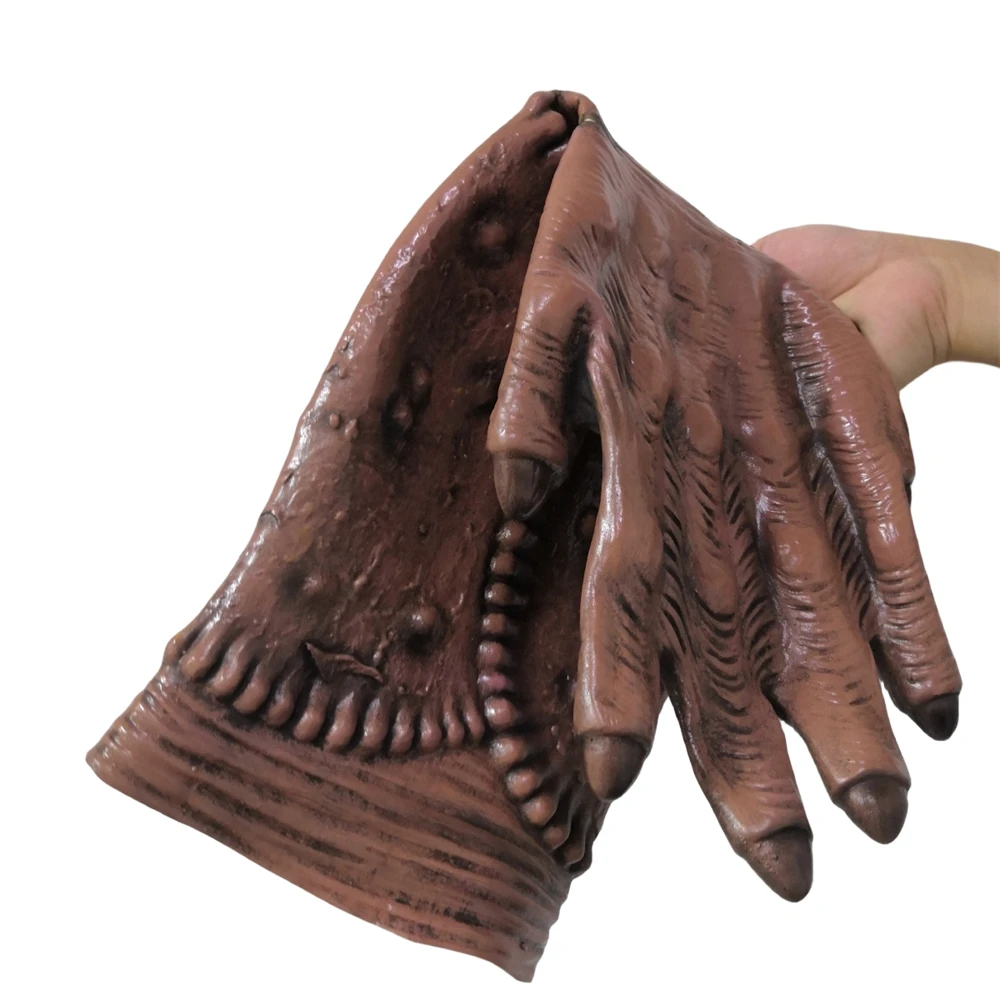 Różne przerażające rękawiczki potwora Halloween zwierząt przebranie na karnawał Prop Horror ryba potwór Zombie pazury niedźwiedź homar Cosplay łapa