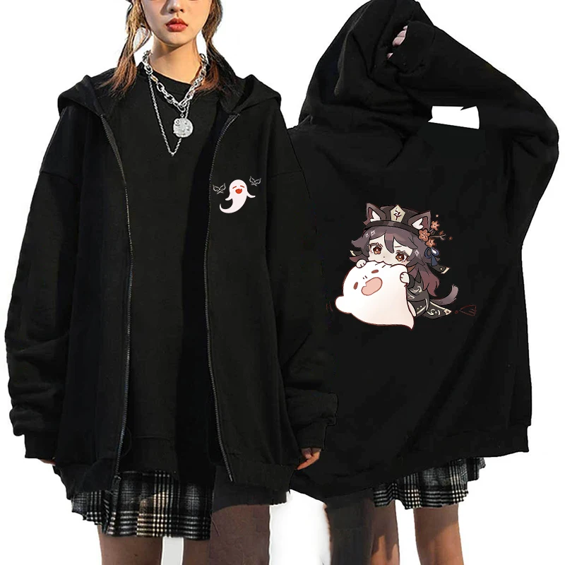 Genshin Impact Hoodie Hutao Klee Diluc Venti Xiao Kaedehara Kazuha Graphic Sweatshirt Kawaii Cool Aesthetic Oversized Hoodies