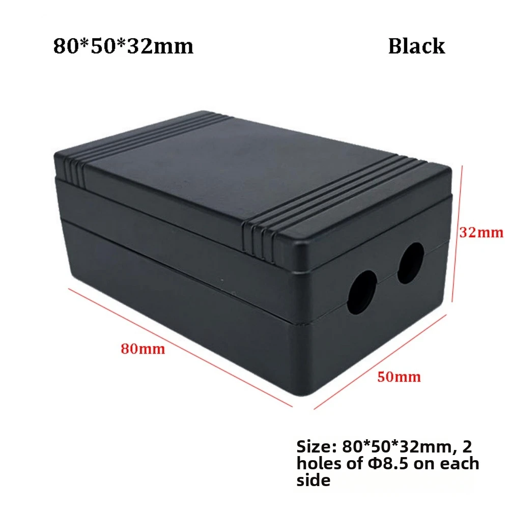 Waterproof Project Enclosure Boxes Black 10 Styles Storage Case ABS Plastic Housing Instrument Case Electronic Supplies