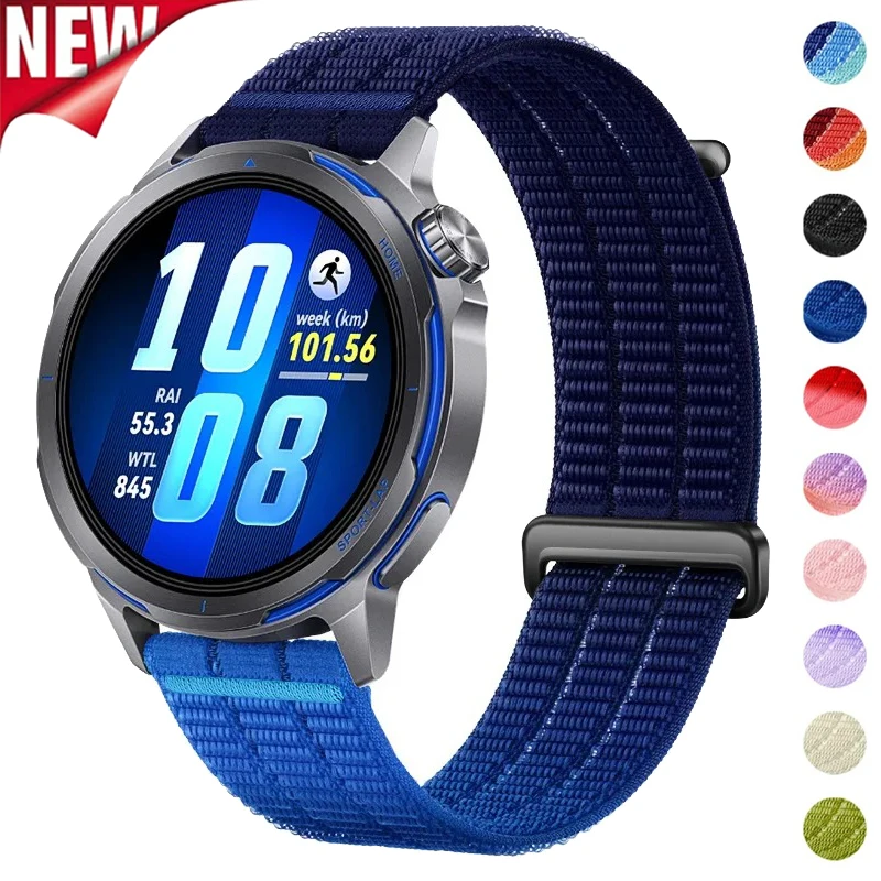 18/20/22mm Nylon Band For Huawei Watch GT7-6-5 46/41mm GT Runner 2 Sport Bracelet For Huawei Watch GT7 Pro GT6 5 Pro 46mm Strap