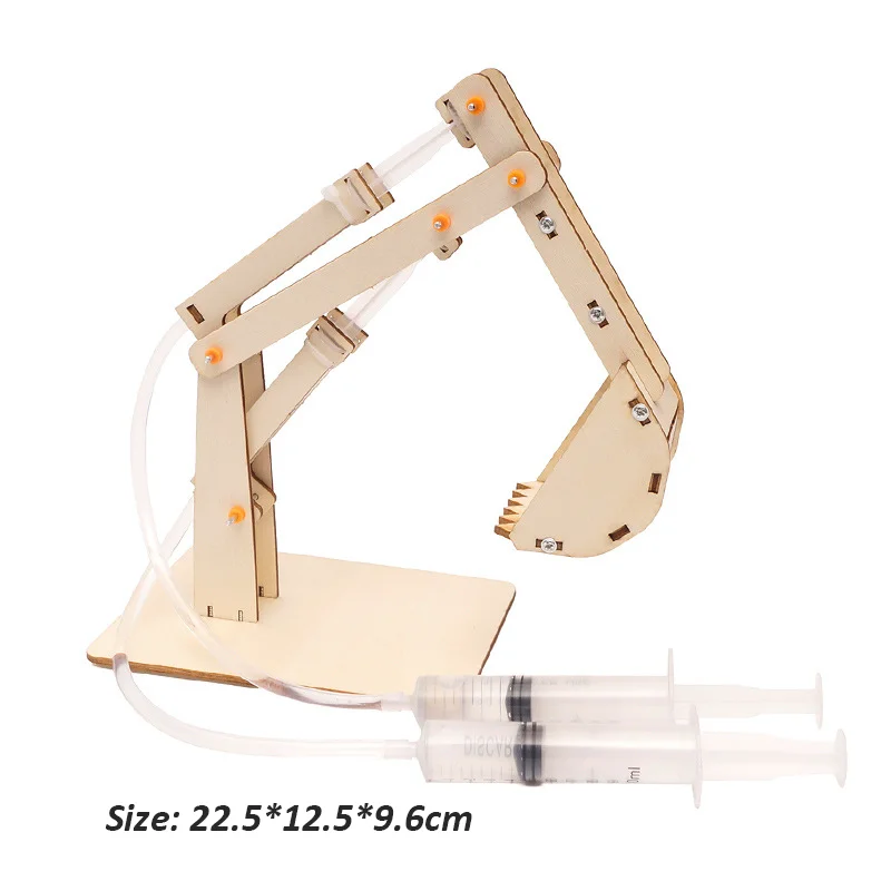 DIY handgemachte kleine Produktion hydraulische Technologie physikalisches Modell wissenschaftliches Spielzeug Experiment pädagogisches Spielzeugprojekt für Schulkinder – Detail 10