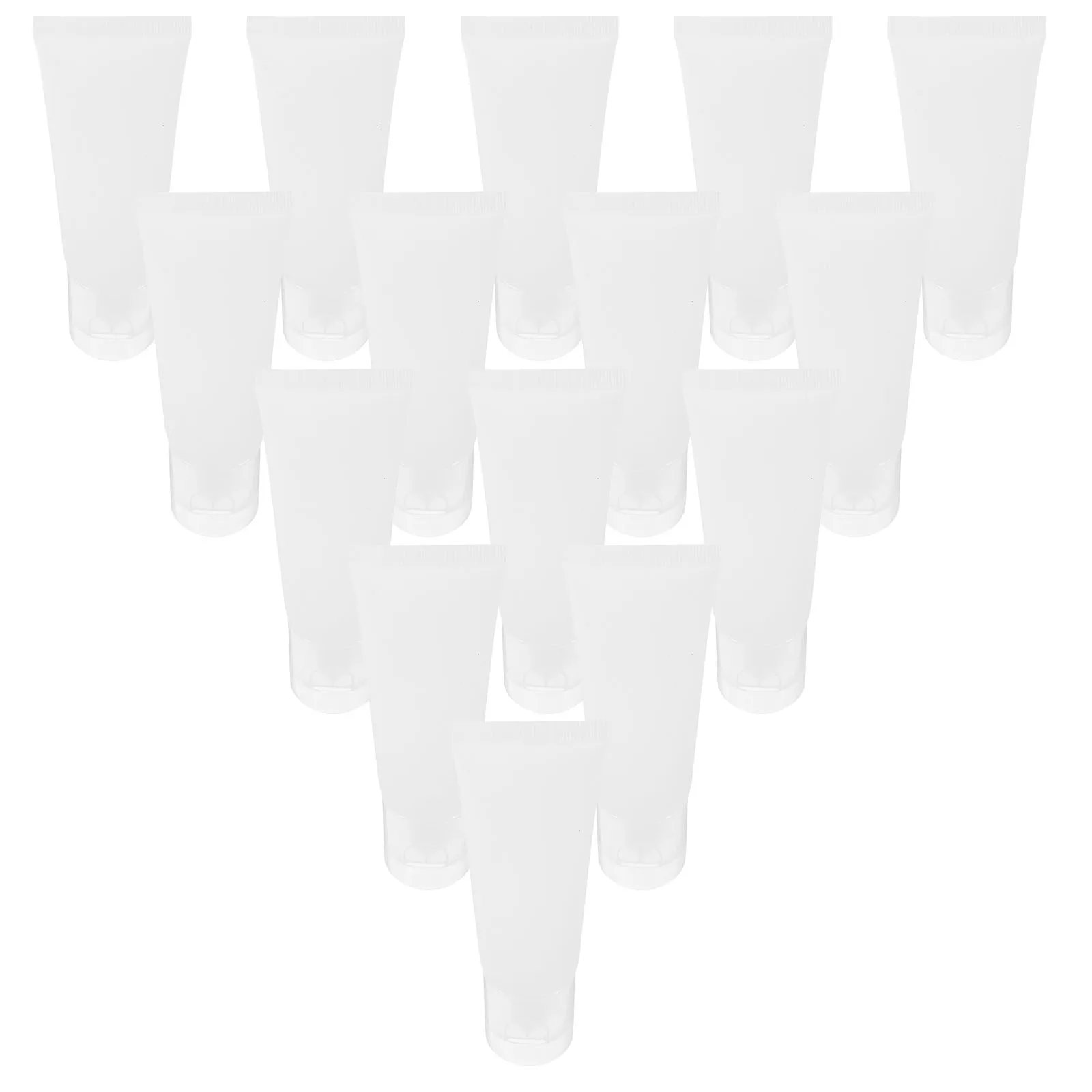 

20Pcs Empty Travel Bottles Refillable Lotion Tubes Leakproof Flip Cap Design for Shampoo Conditioner Hand Cream Travel