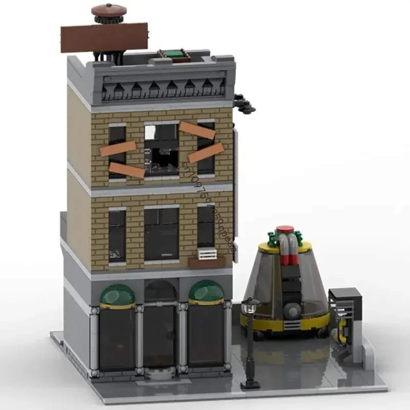 

Новый 1510 шт. город хит продаж вид на улицу Moc модульная модель Lb1 на заказ головоломка Diy креативные идеи детские игрушки подарок на Рождество и день рождения