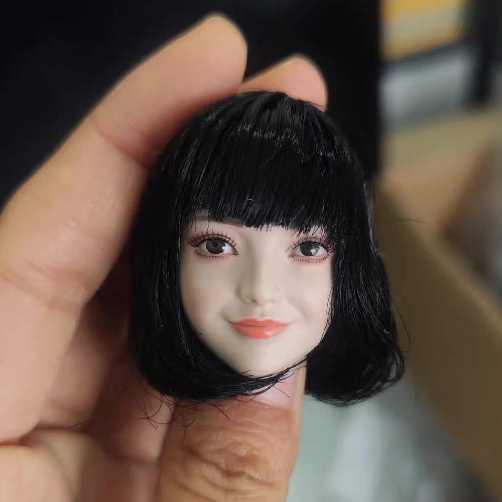 

YMTOYS YMT066 1/6 Loli Smiling XiaoYuan Head Sculpt Carving Model Fit 12'' TBL PH Soldier Action Figure Body Dolls Collection