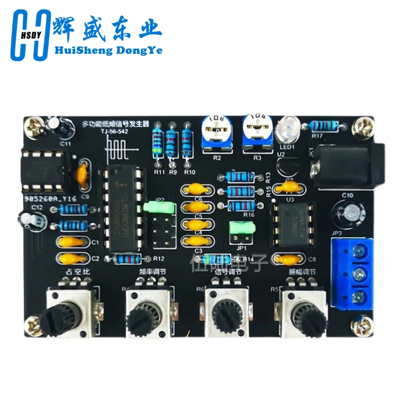 ICL8038 Multi-Function Low-Frequency Signal Generator Multi-Wave Welding Electronic Circuit Experiment Kit DIY