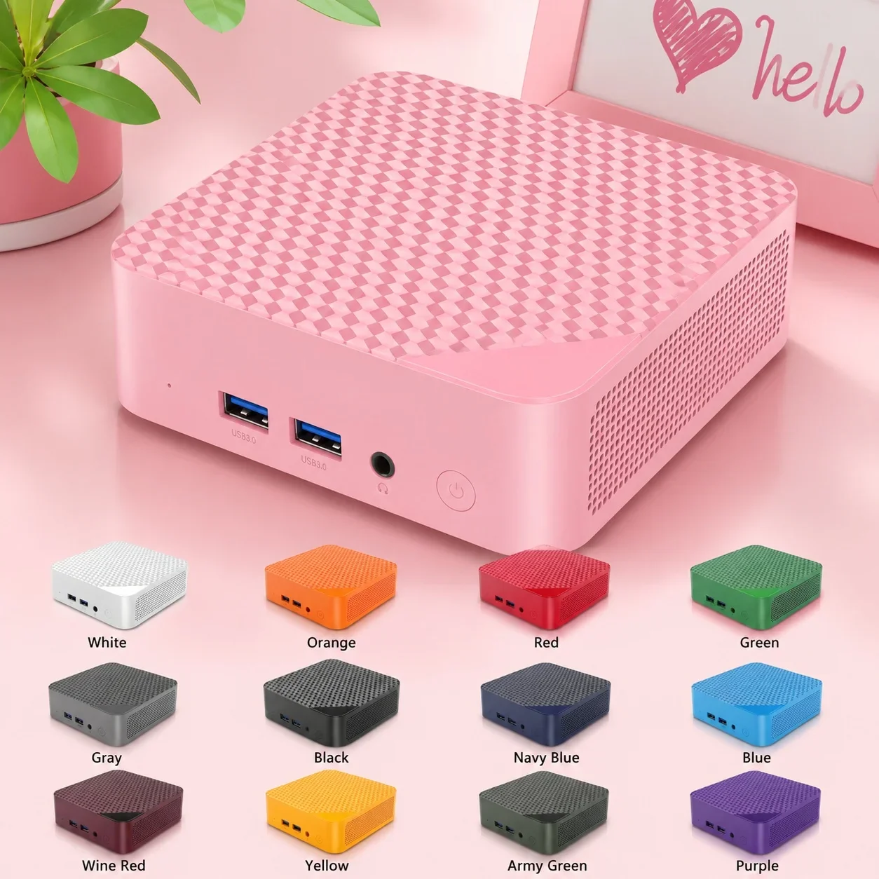 Intel N150 Mini PC Windows 11 Portable Gaming Computer 16GB RAM 1TB SSD WiFi 6 Bluetooth 5.2 Small Form Factor Office Home