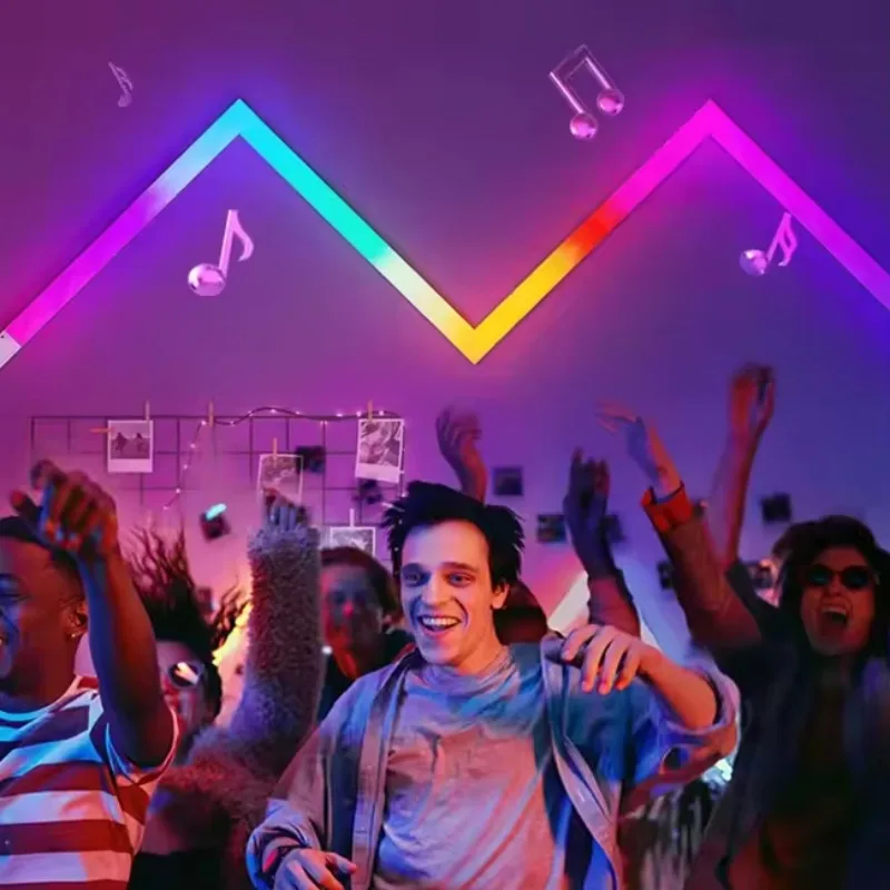 

electronic sports room decoration atmosphere smart home light game panel glide RGBIC magic color