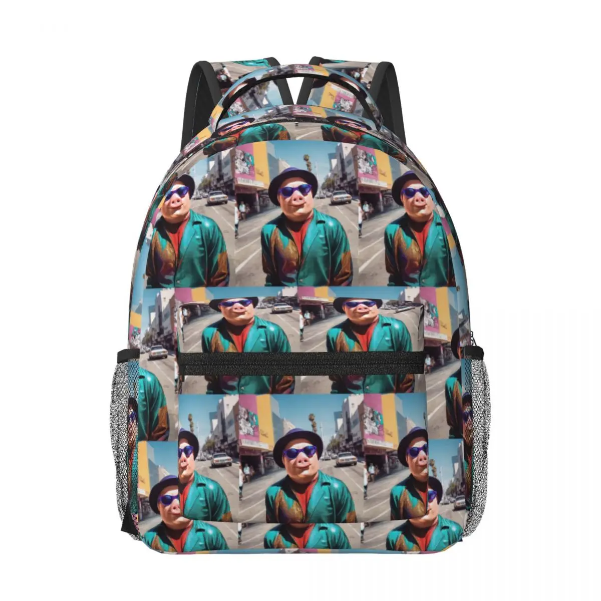 

John Pork Woman Backpacks Boys Girls Bookbag Fashion Children School Bags Portability Travel Rucksack Shoulder Bag