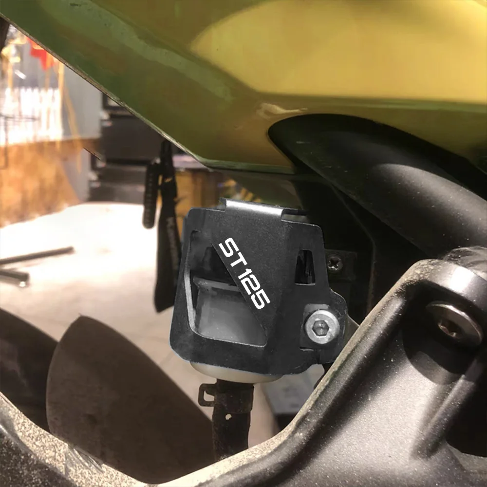 Misura Per Honda ST125 DAX 125 DAX125 ST 125 DAX 125ST 125DAX 2020-2024 2025 Moto Pompa Freno Posteriore Serbatoio Fluido protezione