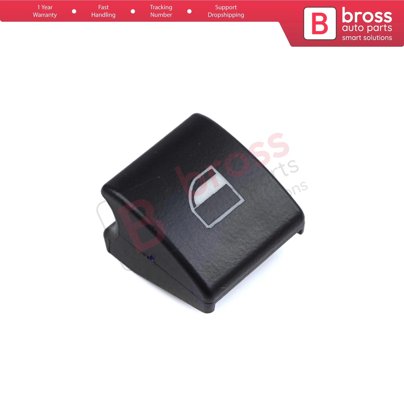 BDP993 Left or Right Electrical Window Switch Button Cap Cover 61318381514 for BMW 3 Serisi E46 1997-2000 Pre-facelift.