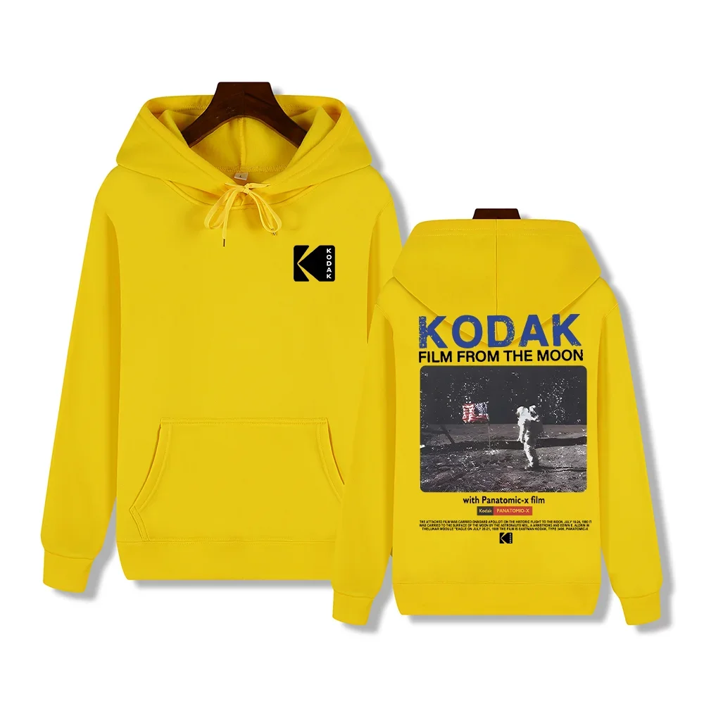 

Высококачественная американская ретро-рубашка Kodak для взрослых пар. Мужские и женские одинаковые свободные, удобные и модные топы.