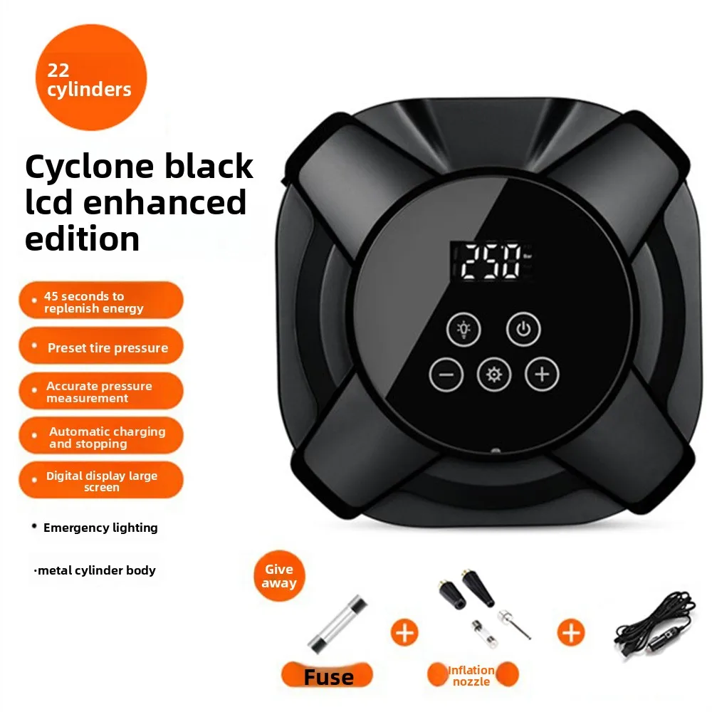 

Высоконапорный электрический автомобильный компрессор на 30 цилиндров, портативный насос для накачки шин, воздушный компрессор для авто