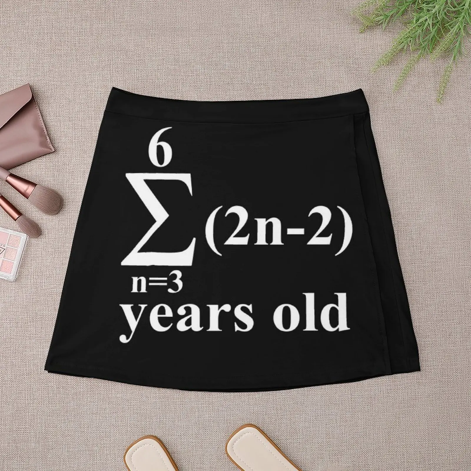 Complex mathematics birthday present Mini Skirt Skirt satin Miniskirt