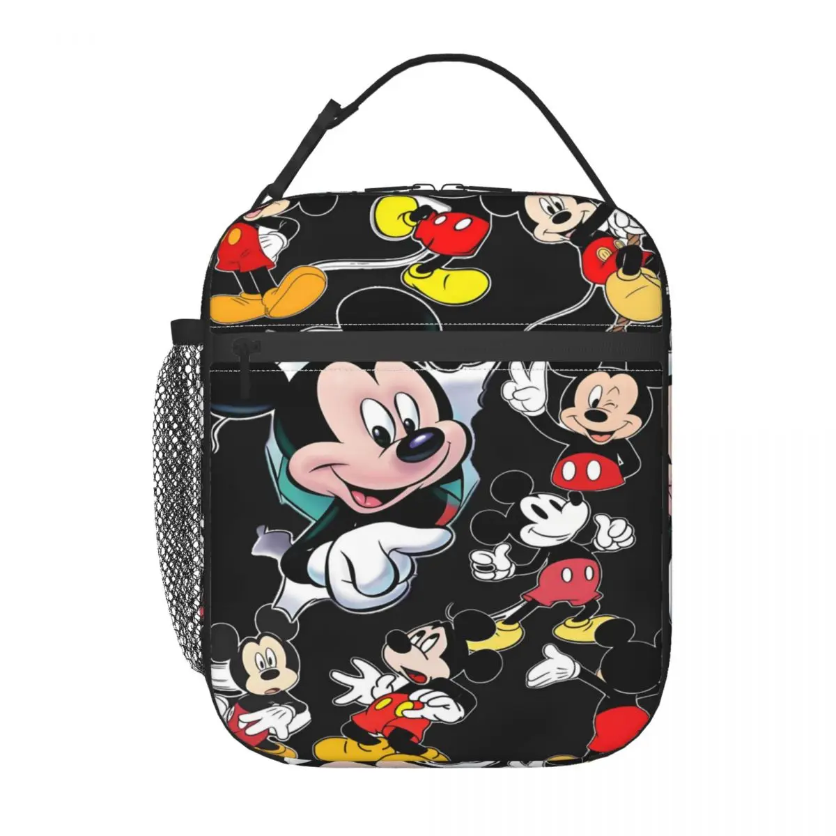 

Изолированные сумки для обеда с изображением Микки Мауса для женщин, многоразовые термосумки-холодильники для бенто-боксов, для кемпинга и путешествий на природе