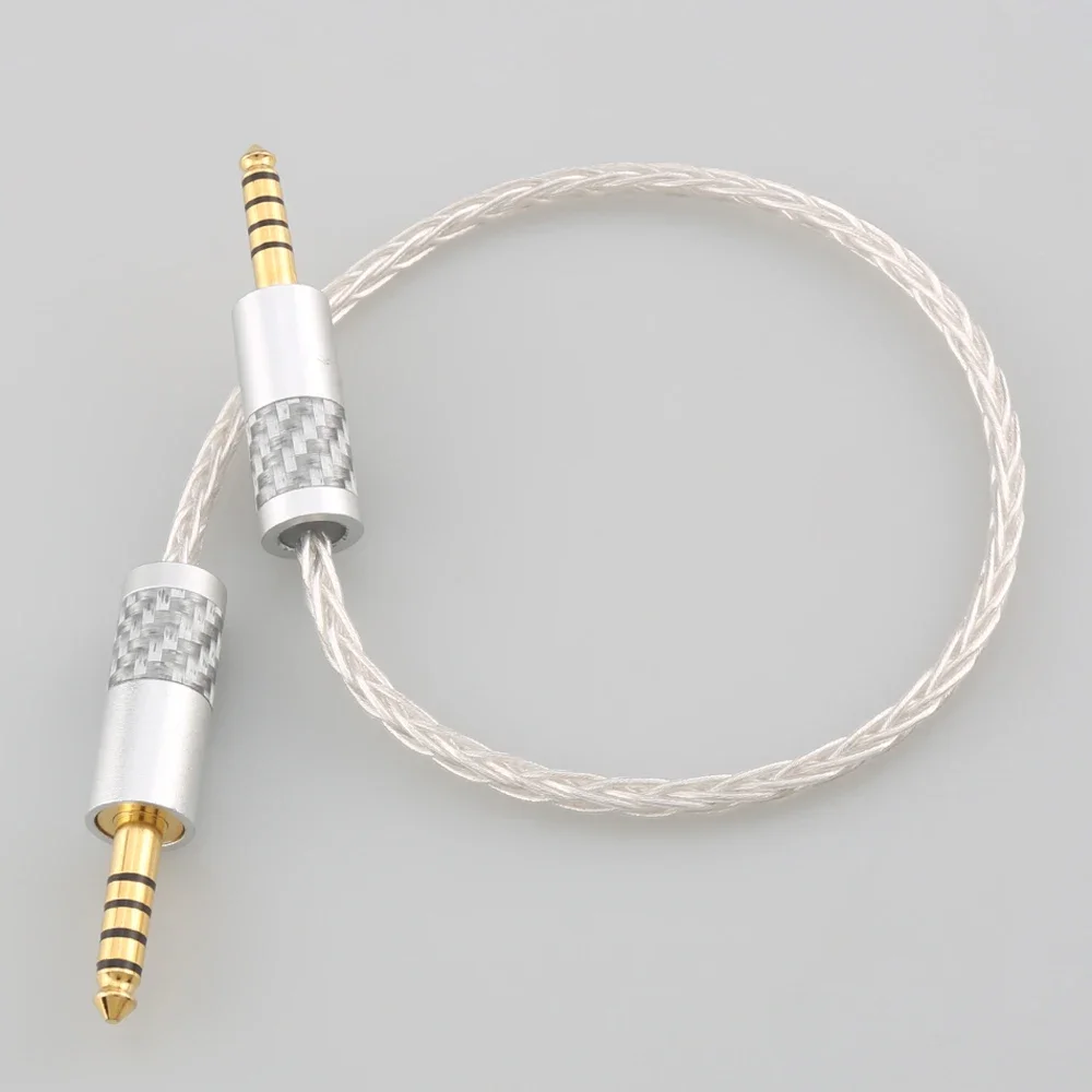 

HIFI 7N Single Silver 4.4mm Balanced Male to 4.4mm Balanced Male Audio Adapter Cable