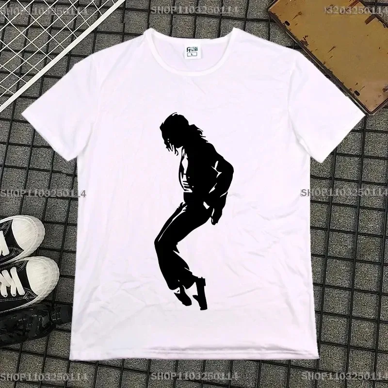 Michael Jackson T-Shirt Women Digital Print T Cotton T Shirt Funny Art Street Trend Clothing Cartoon Casual Fashion Top Unisex