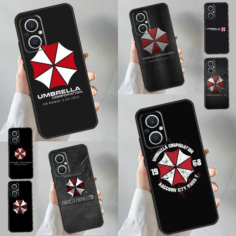 Umbrella Corporation Case For OPPO Reno 11 10 Pro 8 7 6 5 4 Lite 8T 5Z 4Z 11F OPPO Find X5 X6 Pro X2 Neo X3 Lite