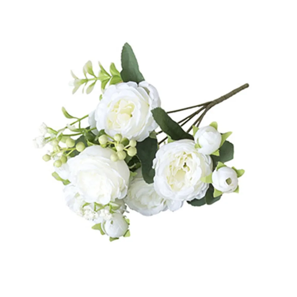 Charming Home Accent Silk Flower Arrangement Home Decoration Flower Diameter About 6CM Everlasting Beauty For Events