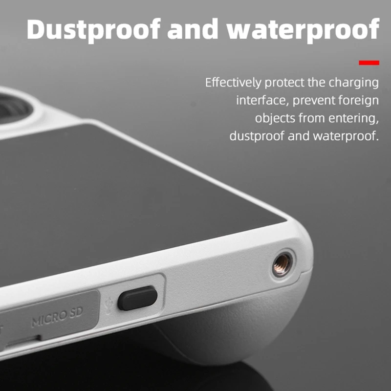 Пылезащитные заглушки с интерфейсом дистанционного управления 573A Type-c, силиконовый пылезащитный чехол для MINI 3