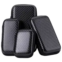 1/2pcs 휴대용 Eva 보관 가방 지퍼 주머니 휴대 전화 충전기 보호 가방 모바일 하드 디스크 가방 U 디스크 데이터 케이블 보관