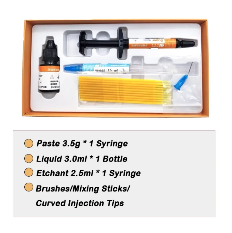Dentistry orthodontics adhesive suit material photocuring suite oral cavity bond nursing tooth enamel repair bracket Tools